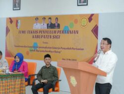 Bupati Sigi Ajak Penyuluh Tingkatkan Kinerja 