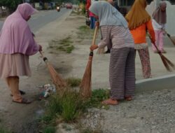 Desa Kabobona Giatkan Jumat Bersih 