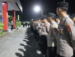 Polres Sigi, Kerahkan Personel Amankan Hari Raya Idul Adha 