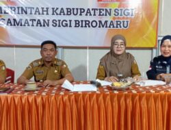 Sigi Biromaru Kumpulkan Kades Gelar Rakor Bahas DTKS 