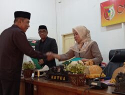 DPRD Sigi, Setujui Ranperda APBD 2023