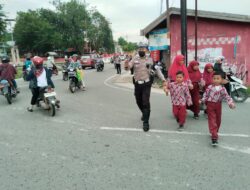 Tingkatkan Kamseltibcarlantas, Polres Sigi Gelar Strong Point