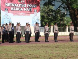 Pilkada Serentak, Kapolres Sigi Ingatkan Netralitas Polri