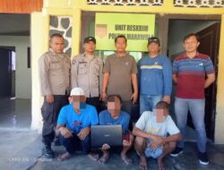 Polsek Marawola, Amankan Terduga Pelaku Pencurian di Baliase