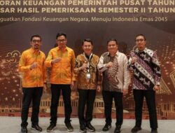 Bupati Sigi Hadiri Penyampaian LHP di Jakarta 