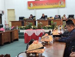 DPRD Sigi Gelar Rapat Paripurna ke 12