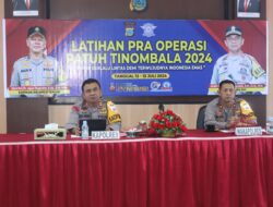 Kapolres Sigi, Ikuti Latpraops Patuh Tinombala-2024 Secara Daring 