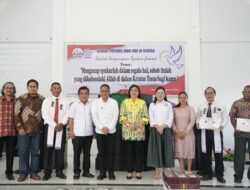 Wabup Sigi Hadiri Ibadah Syukur Jemaat Patmos