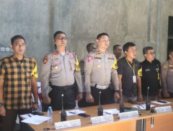 Polres Sigi Gelar Latihan Tactical Digital Game