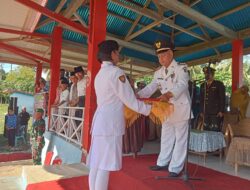 Upacara Bendera Hut RI ke 79 di Gumbasa berjalan khidmat 