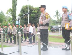 Polres Sigi, Gelar Apel Pasukan Ops Mantap Praja Tinombala