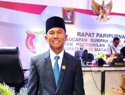 Dilantik, Candra resmi  anggota DPRD Sigi periode 2024-2029