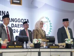 Wabup Hadiri Pelantikan Anggota DPRD Sigi Periode 2024-2029