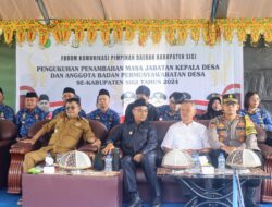 Wakapolres Sigi harap kades tingkatkan  sinergitas dengan Kepolisian 