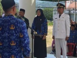 Wabup Sigi lantik  pejabat eselon II, III dan IV 