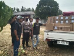 Polres Sigi pamwal pendistribusian logistik Pilkada 2024