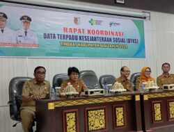 Pemkab Sigi gelar rakor data terpadu kesejahteraan sosial  