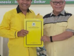 Minhar Tjeho Terima SK DPP Partai Golkar jadi Ketua DPRD Sigi