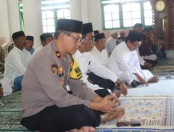 Waka Polres Sigi Hadiri Kegiatan Safari Jumat Bersama Kemenag di Bulubete