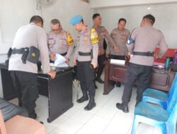 Polres Sigi Cek Personel Pengamanan Kantor Penyelenggara Pilkada