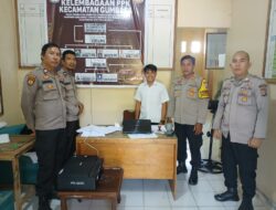 Polsek Biromaru Sambangi PPK dan Panwascam Gumbasa