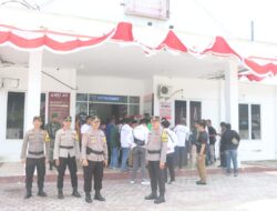 Sinergitas TNI-POLRI, Amankan Pendaftaran Calon Bupati dan Wakil Bupati Sigi