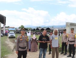 Polres Sigi Amankan Tabligh Akbar Tuan Guru Ust. Abdul Somad