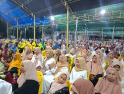Ribuan Majelis Taklim dan Zikir Dukung Pasangan Rizal-Samuel Pongi di Pilkada Sigi