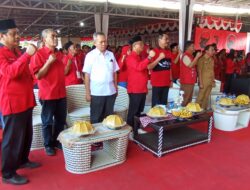 Rakercabsus PDIP Sigi, Ribuan Kader Siap Menangkan Rizal-Samuel Pongi di Pilkada