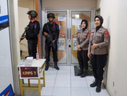 Polres Sigi Amankan Rapat Pleno Rekapitulasi Penghitungan Suara