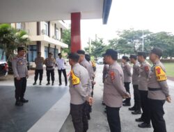 Kapolres Sigi Lepas Personel BKO PAM TPS Polda Sulteng