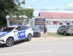 Polres Sigi Kawal Pergeseran Logistik Rekapitulasi Hasil Perolehan Suara Pilgub