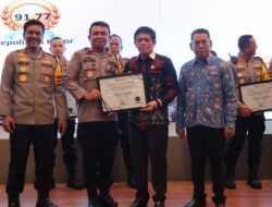 Polres Sigi Terima Penghargaan Zona Hijau Pelayanan Publik