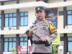 Kapolres Sigi Pimpin Apel Kesiapan Pengamanan Tahun Baru 2025