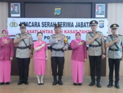 Dua Kasat Polres Sigi Sertijab
