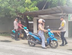 Polsek Dolo Gelar Patroli dan Razia Kendaraan Bermotor