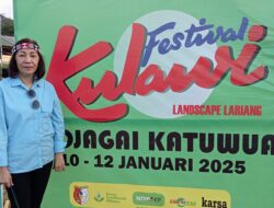 Anggota DPRD Sigi Dapil Kulawi Ferra Hadiri Festival Kulawi di Desa Bolapapu
