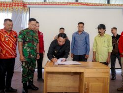 Bupati Sigi Luncurkan Sistem Informasi Desa