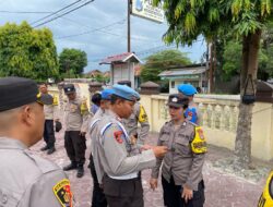 Polres Sigi Laksanakan Gaktibplin di Polsek Dolo
