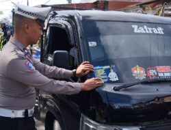 OPS Keselamatan Tinombala, Polres Sigi Tegur 1.880 Pelanggar