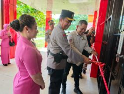 Kapolres Sigi Resmikan Gedung Serba Guna Sarja Arya Racana