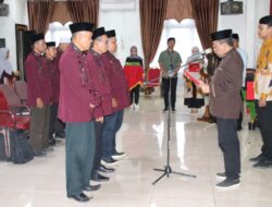 Sekkab Pasangkayu Lantik Dewan Hakim dan Panitera STQH ke XI