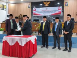 Ketua DPRD Sigi Pimpin Rapat Paripurna Sertijab Bupati dan Wakil Bupati Sigi
