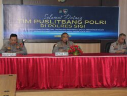 Puslitbang Polri Penelitian di Polres Sigi