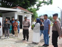 Polres Sigi Lakukan Pengamanan Aksi Unjuk Rasa PPS