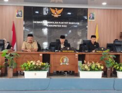 DPRD Sigi Gelar Rapat Paripurna LKPJ Bupati