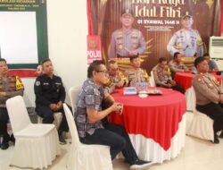 Kapolres Sigi, Ikuti Zoom Meeting Pengecekan Posko Ops Ketupat Tinombala