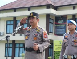 Operasi Ketupat Tinombala Berakhir, Kapolres Sigi Sampaikan Apresiasi Dedikasi Personel
