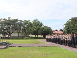 Polres Sigi Apel Siaga Pengamanan Hari Buruh