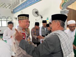 Pererat Tali Silaturahmi, Polres Sigi Safari Jumat di Masjid Al Awwabin Binangga
